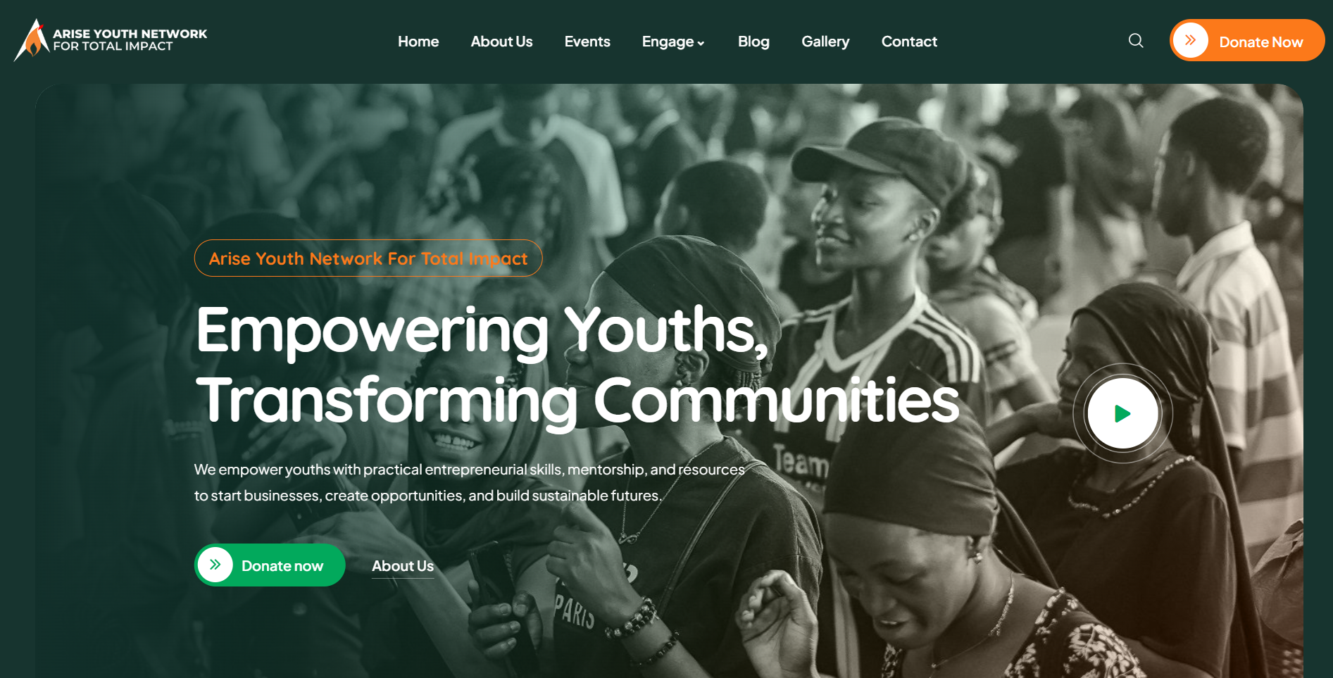 Arise Youth Network - Continental Youth Mobilization Platform
